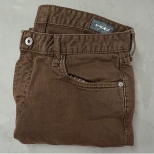 Bonobos Pants Mens 32x33 Brown Chino Straight Leg Casual
